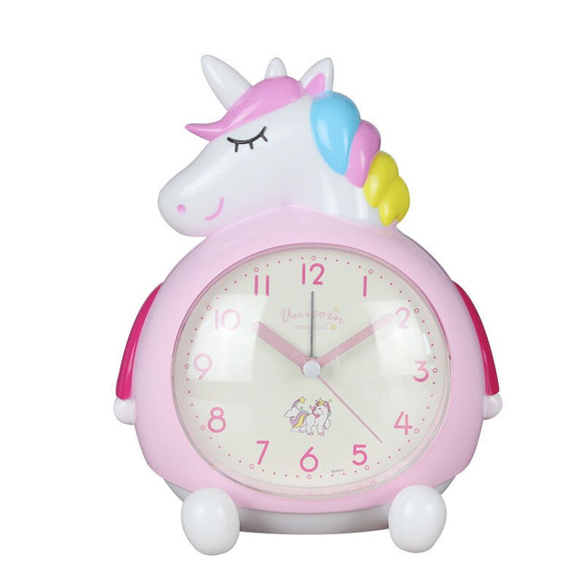 Søt enhjørning vekkerklokke til jenterom