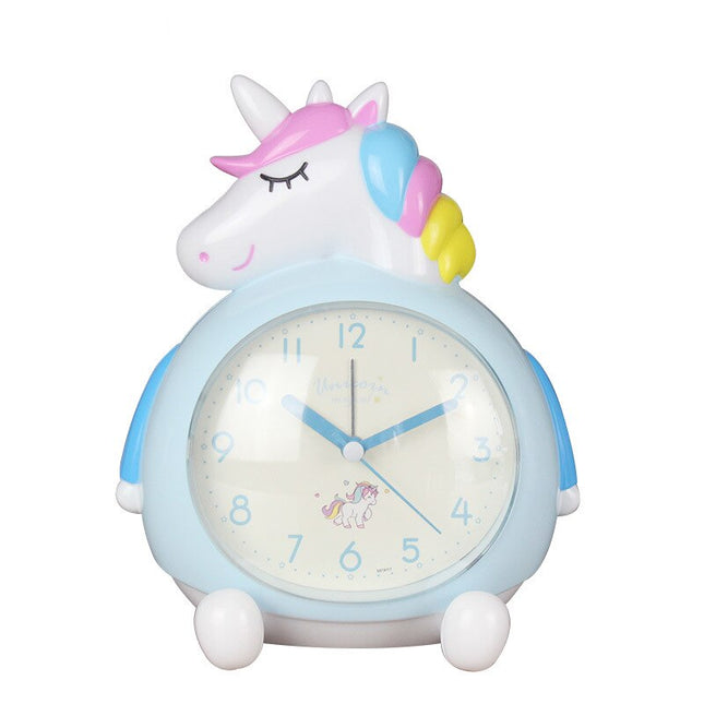 Søt enhjørning vekkerklokke til jenterom