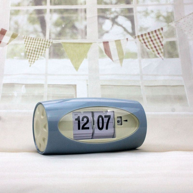 Liten retro flip-klokke for bord