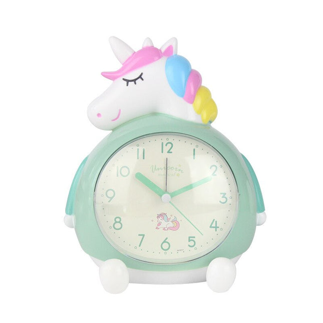 Søt enhjørning vekkerklokke til jenterom