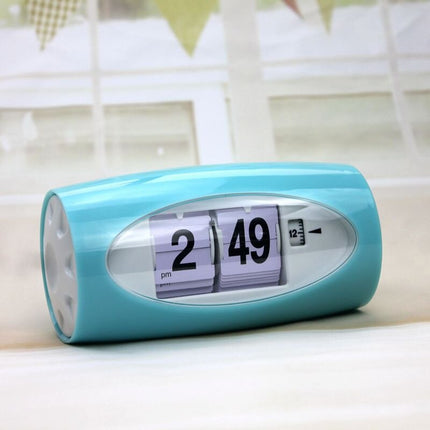 Liten retro flip-klokke for bord