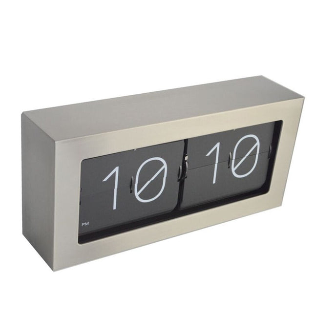 Kompakt flip-klokke med 24-timers format