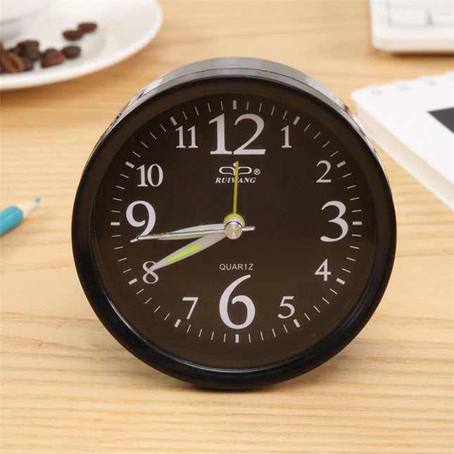 Enkel rund vekkerklokke med tall