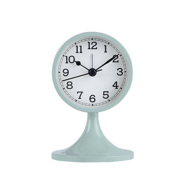 Retro vekkerklokke på fot design