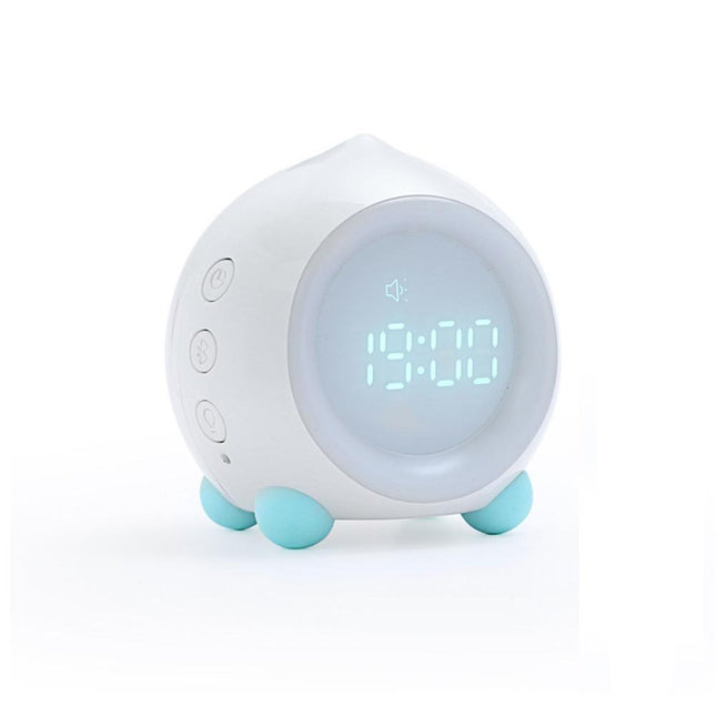 Vekkerklokke med fargeskiftende nattlys