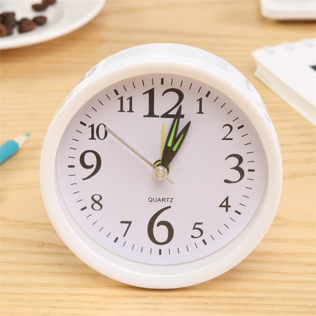 Enkel rund vekkerklokke med tall