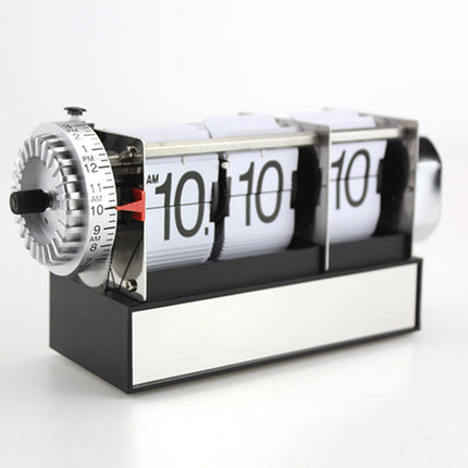 Automatisk flip-klokke for skrivebordet