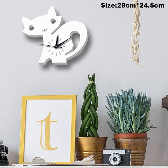 Barneklokke formet som en snømann