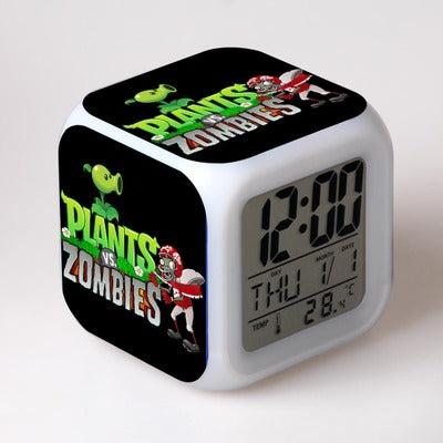 Plants vs Zombies digital vekkerklokke