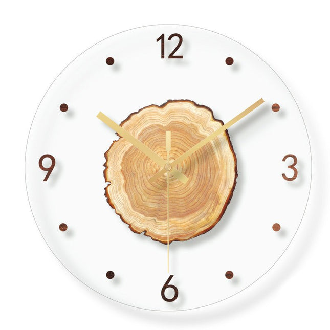 Morsom veggklokke med rev for barnerom