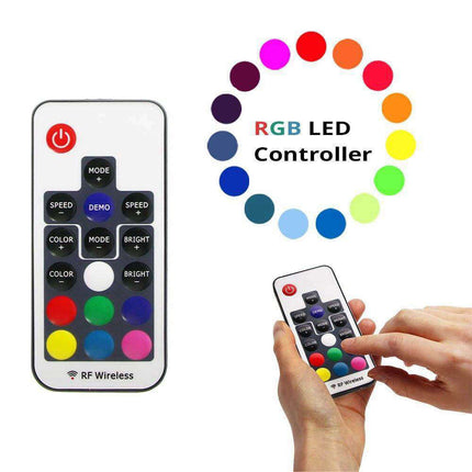 Motorsykkelmotor vinylklokke med LED-lys