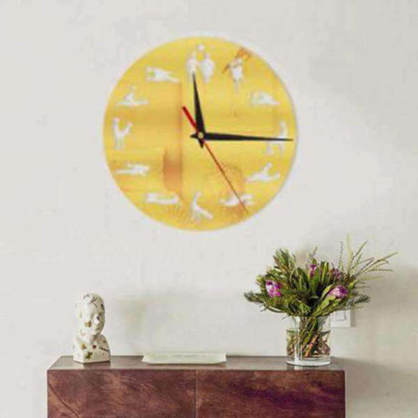 Morsom Kamasutra veggklokke for voksne