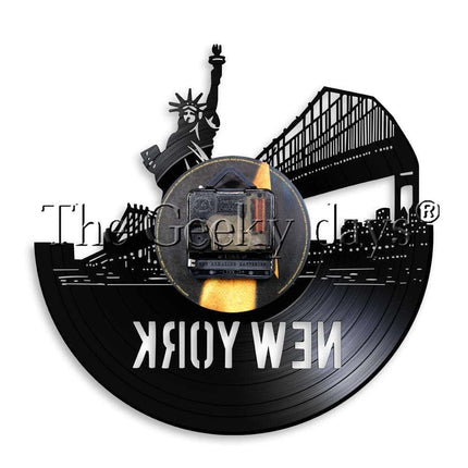 Brooklyn Bridge New York veggklokke