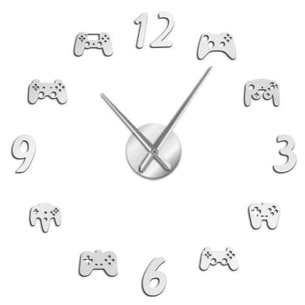 3D DIY veggklokke for gamerrommet