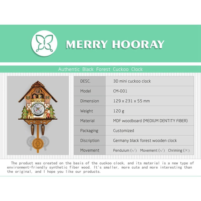 Detaljert gjøkur i tre, tradisjonell stil