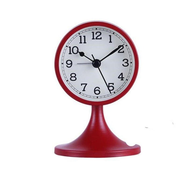 Retro vekkerklokke på fot design