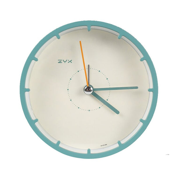 Minimalistisk rund klokke uten tall