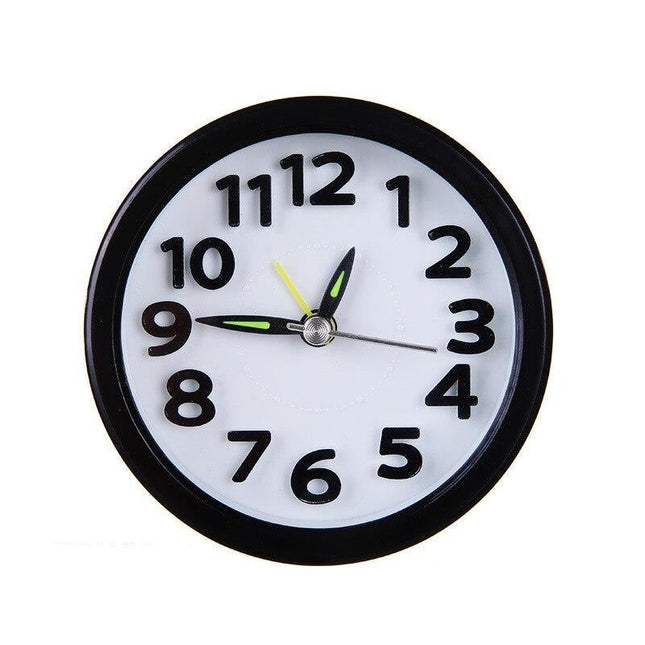 Klassisk rund analog vekkerklokke