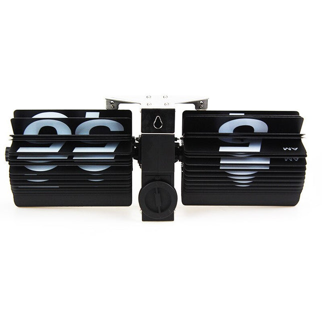 Moderne flip-klokke i metall design