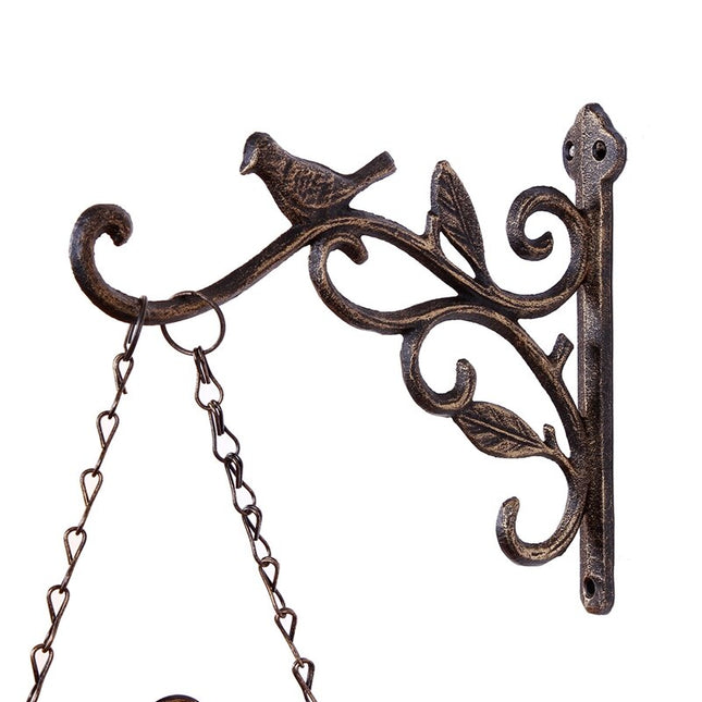 Dobbeltsidig stasjonsklokke i industriell stil