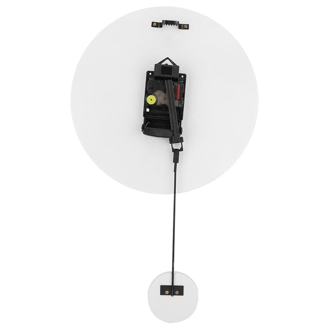 Vegglokke med verdenskart og pendel