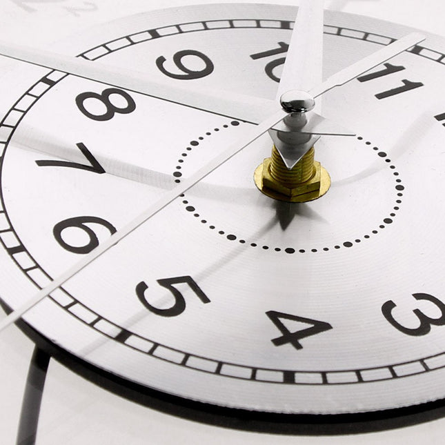 Lysende kaffekopp veggklokke til kjøkken