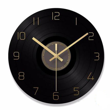 Moderne minimalistisk veggklokke uten tall