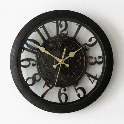 Dekorativ vintage veggklokke i Shabby Chic