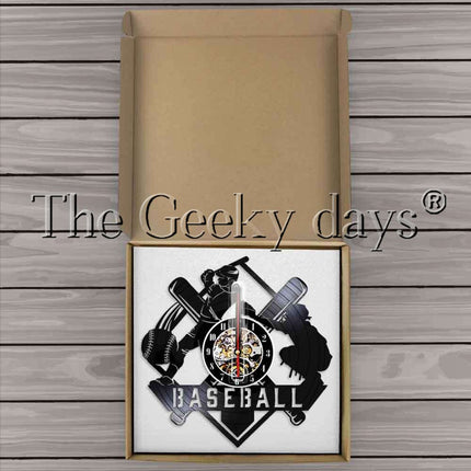 Baseball vinylklokke for sportsfans