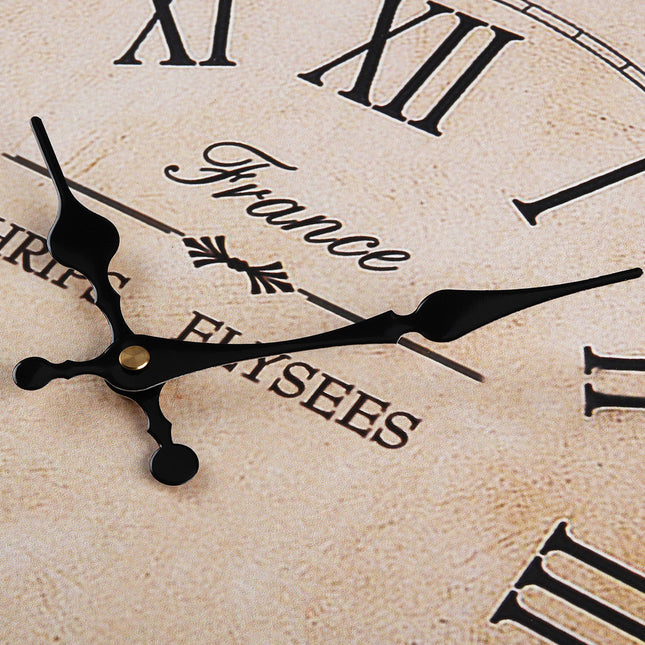 Klassisk veggklokke med romertall