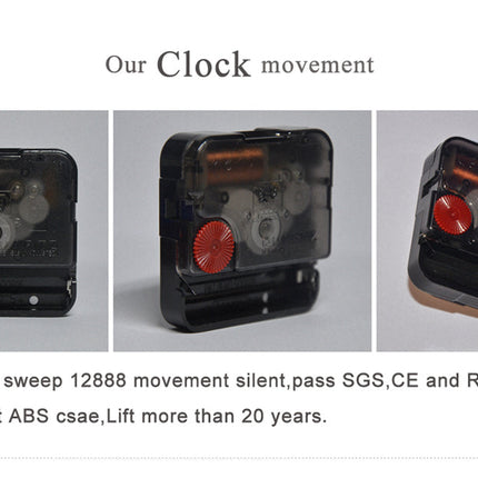 Rund veggklokke med papegøyemotiv