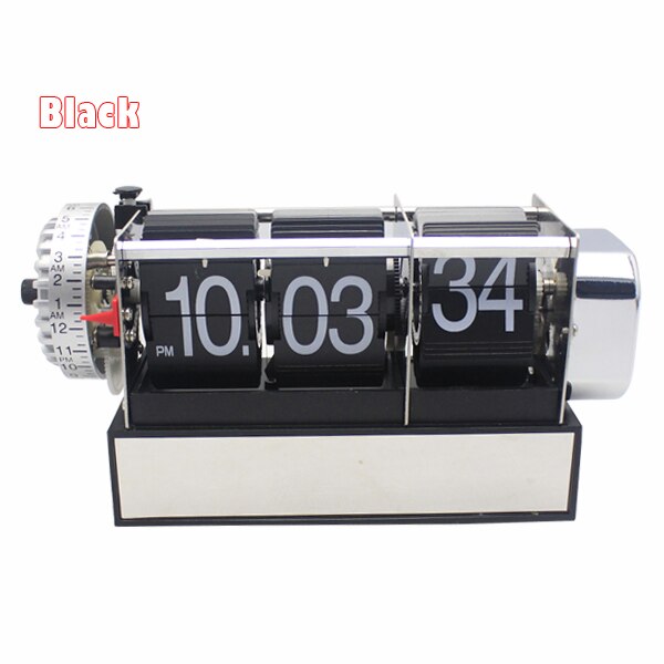 Automatisk flip-klokke for skrivebordet