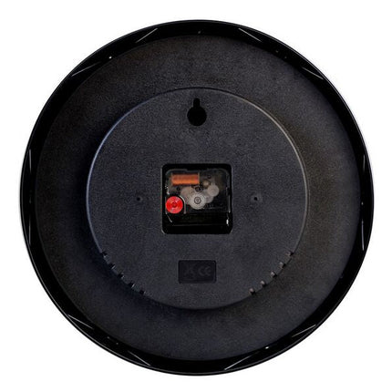 Rund veggklokke med papegøyemotiv