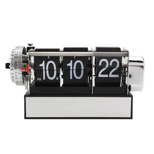 Automatisk flip-klokke for skrivebordet