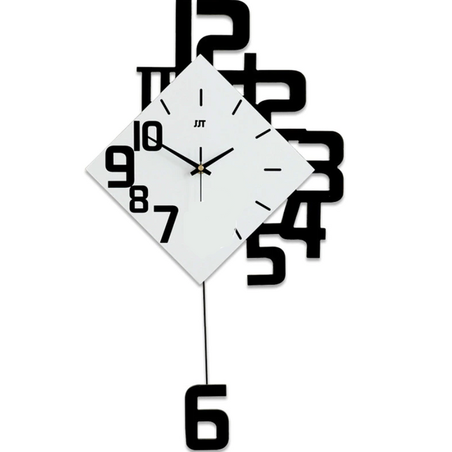 Kreativ design veggklokke til stuen