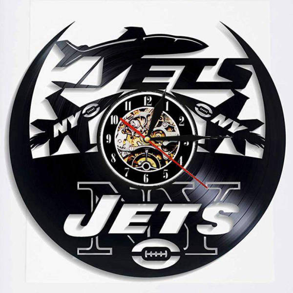 New York Jets logo vinylklokke